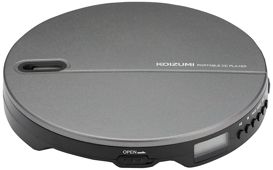 (未使用･未開封品)コイズミ ポータブル CDプレーヤー リモコン・イヤホン付属 ブラック SAD-3903/K Amazon.co.jp: コイズミ ポータブル CDプレーヤー リモコン